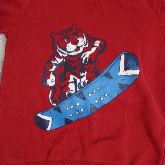 Children's Place Red Long Sleeve Hoodie Sweater - Picture 2 of 5